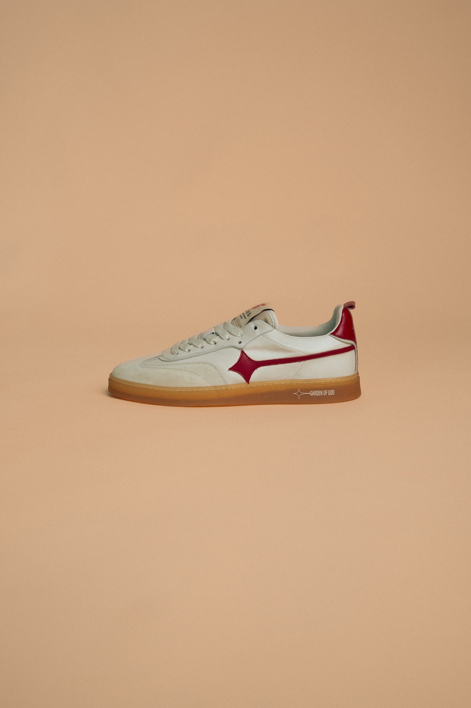 Earth Off White Dark Red