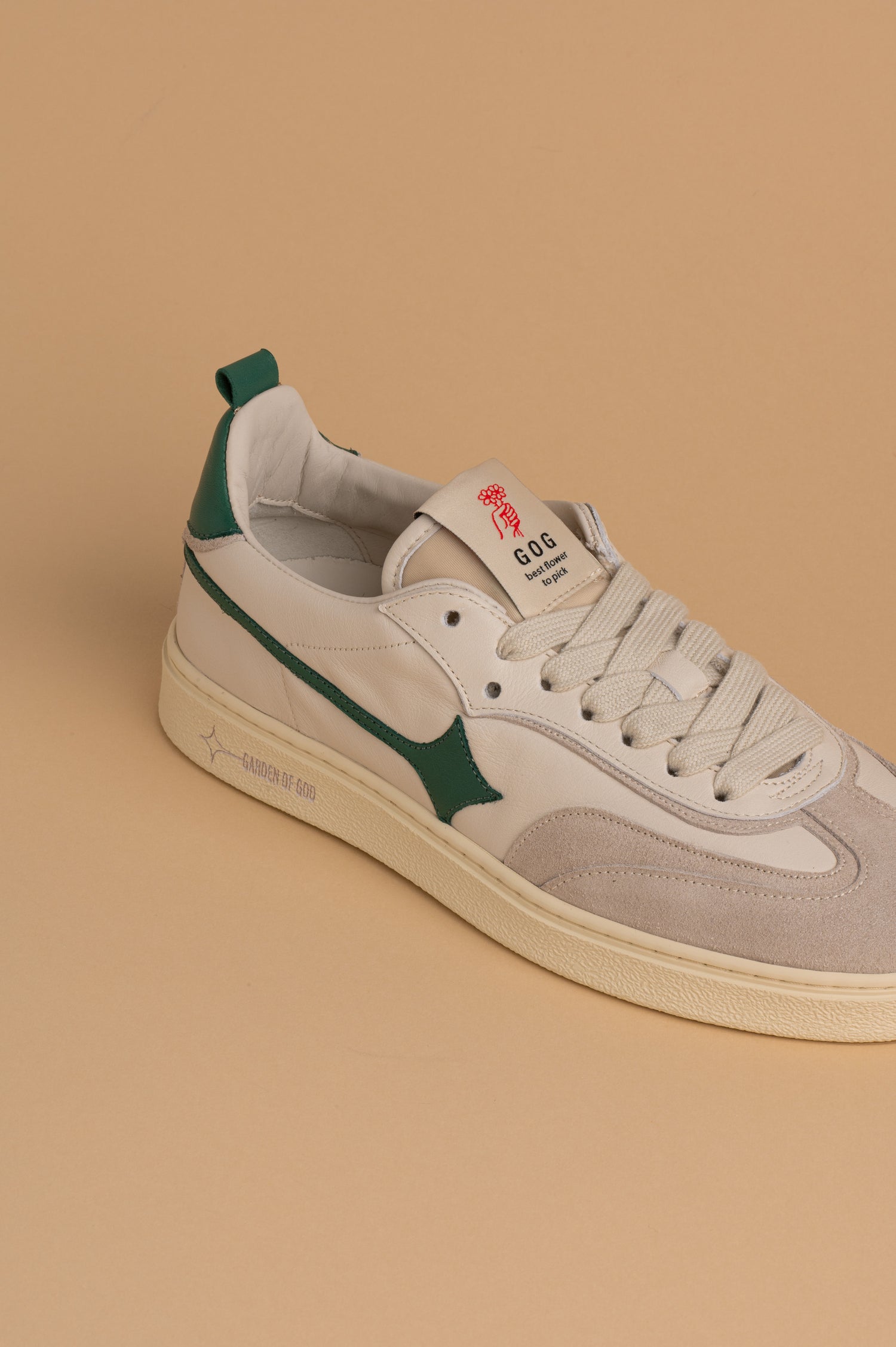 Earth Off White Green