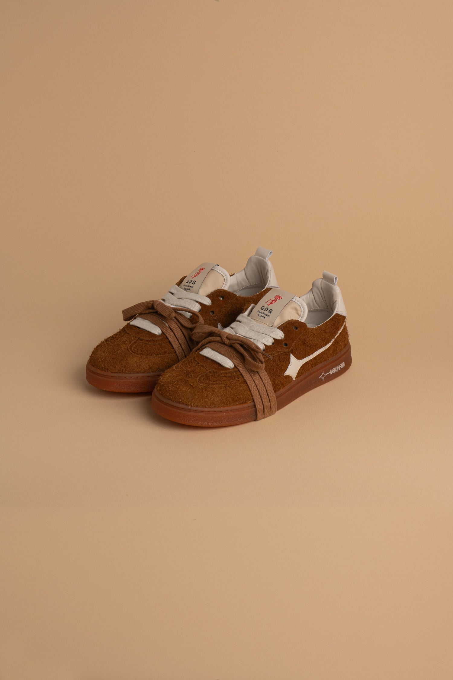 Earth Hairy Suede Noce
