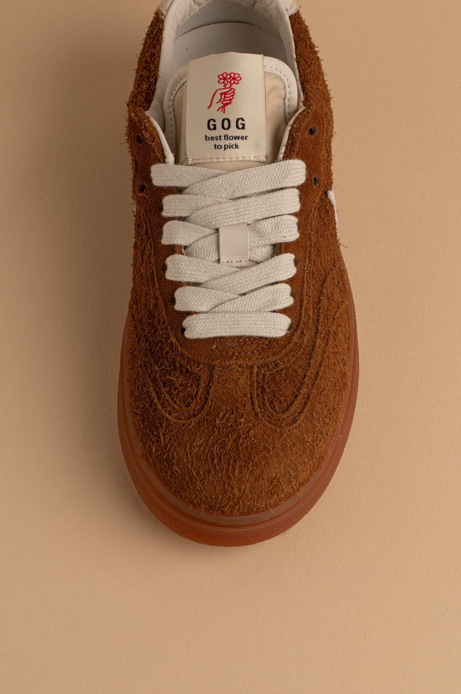 Earth Hairy Suede Noce