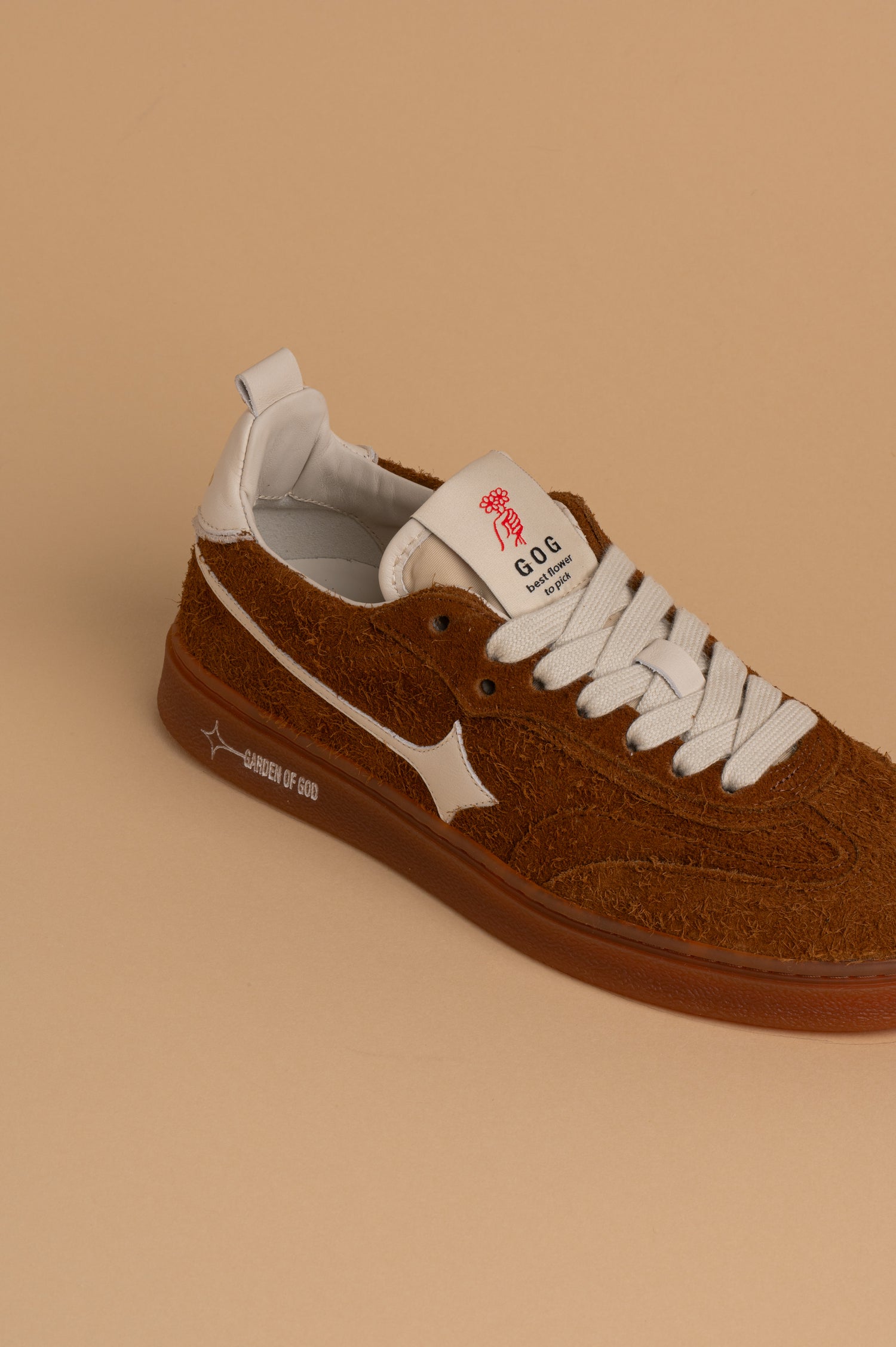 Earth Hairy Suede Noce