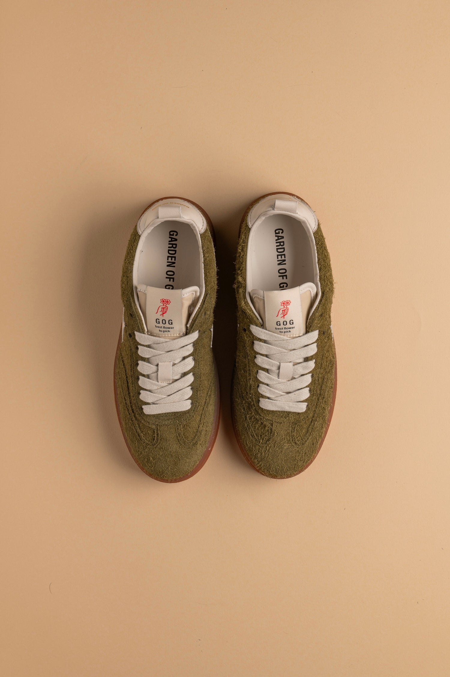 Earth Hairy Suede Verde