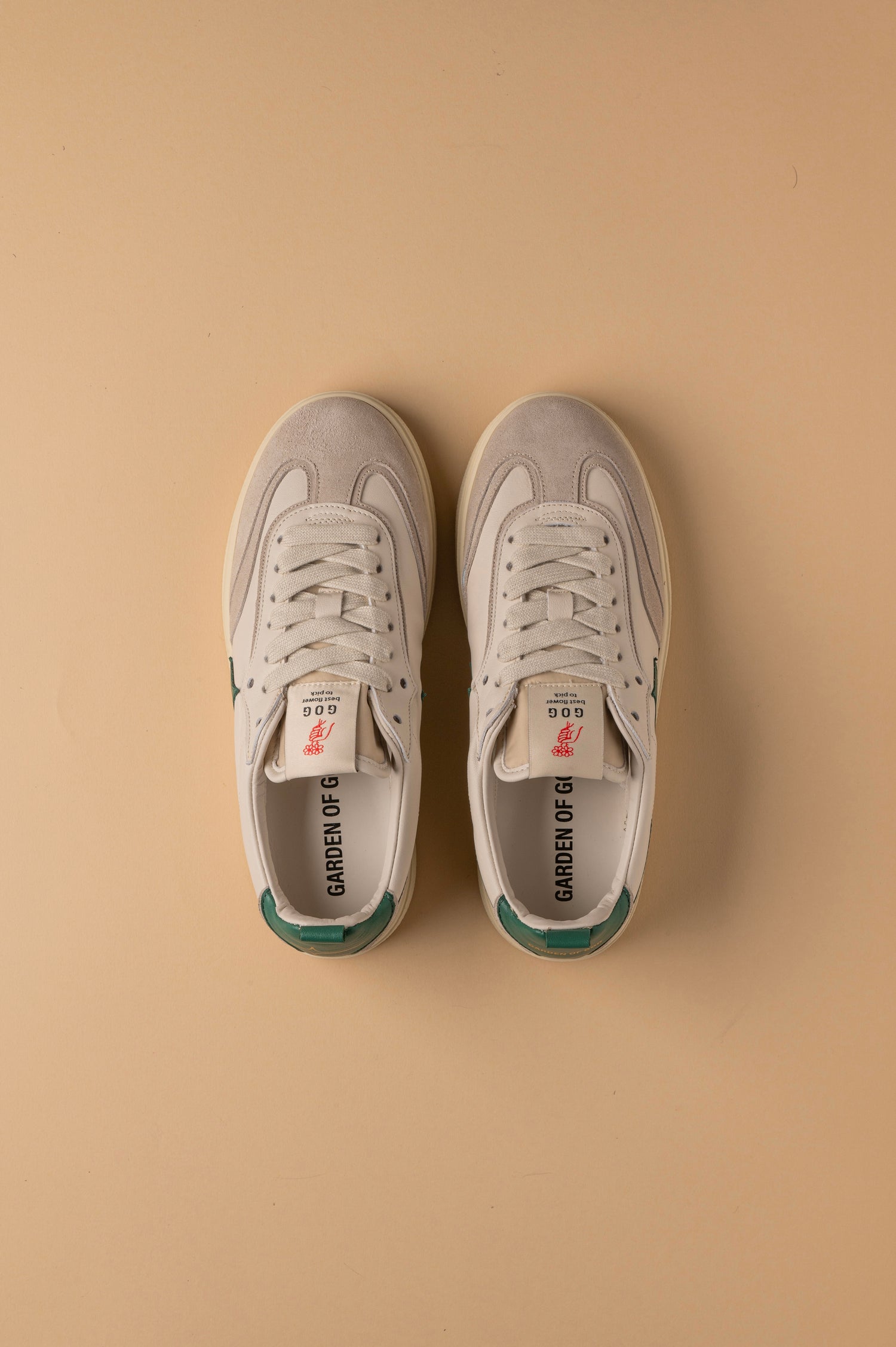 Earth Off White Green