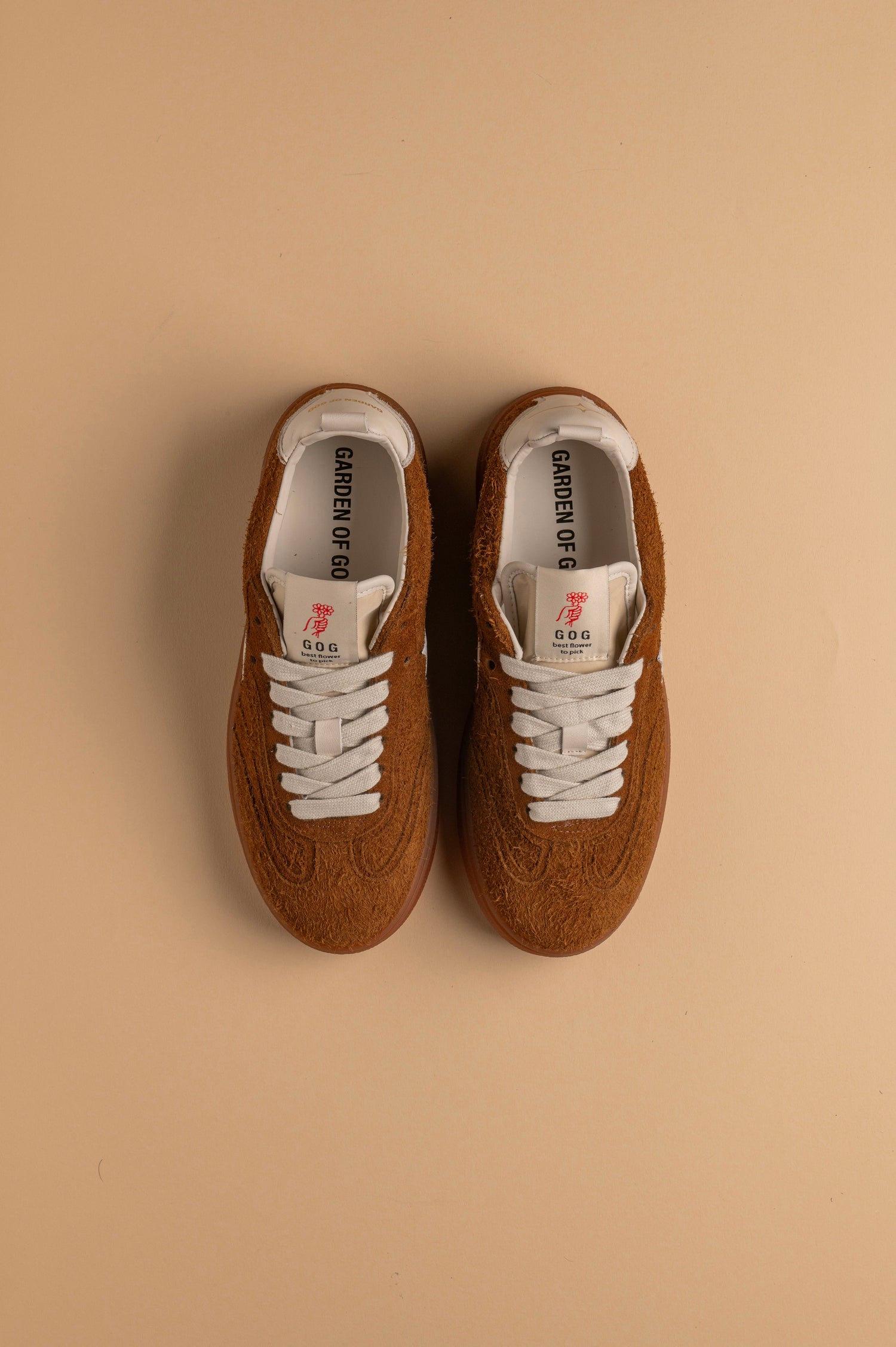 Earth Hairy Suede Noce