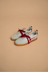 Earth Off White Dark Red