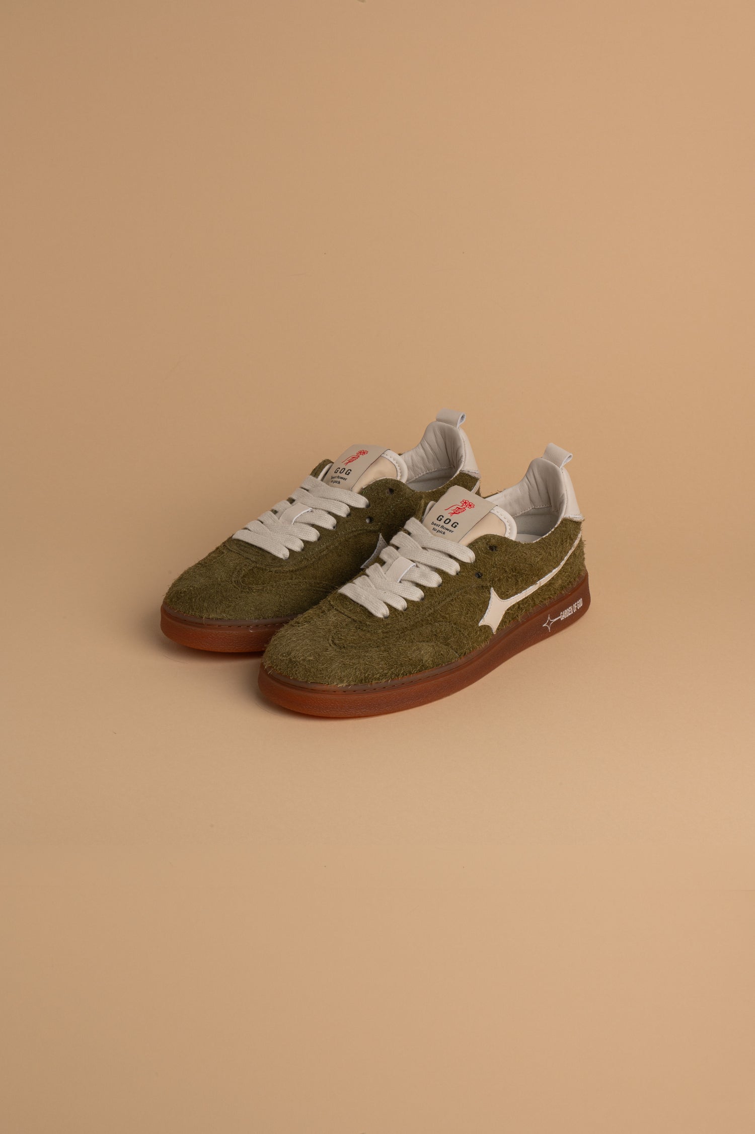 Earth Hairy Suede Verde