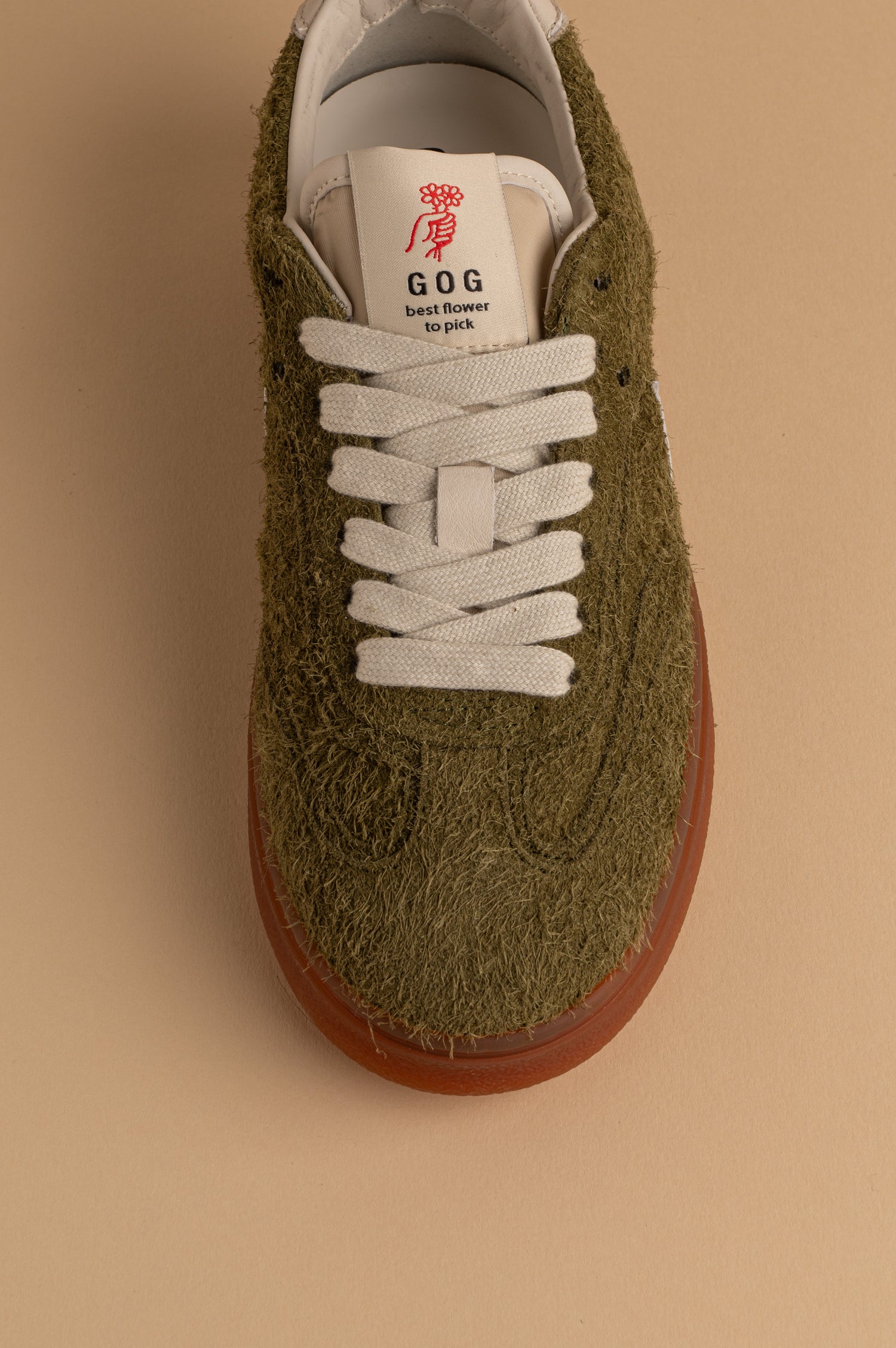 Earth Hairy Suede Verde