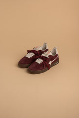 Earth Hairy Suede Prugna