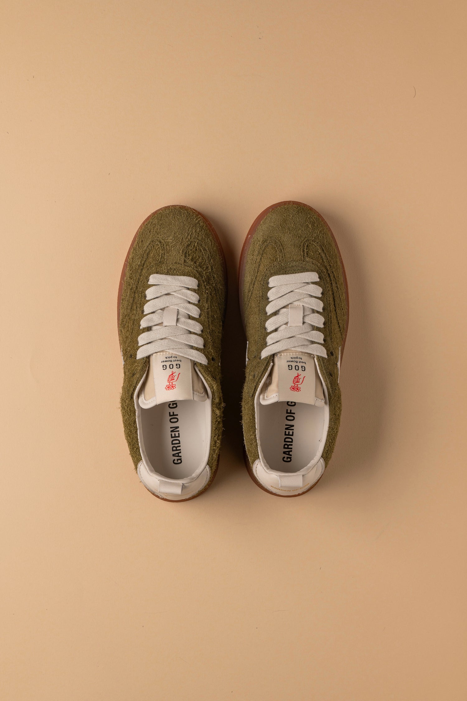 Earth Hairy Suede Verde